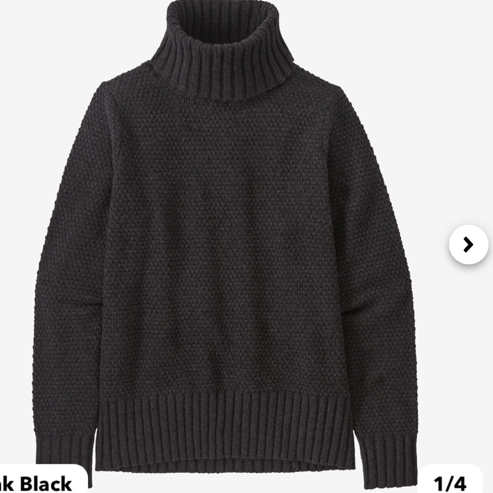Black Patagonia sweater!! - Picture 4 of 8